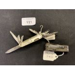 Corkscrews/Wine Collectables: Combination penknives, Archimedean screws. One mother of pearl, the