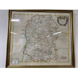 Maps: 18th cent. Robert Morden, Wiltshire. 17ins. x 15ins.