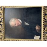 Danish School: 19th cent. Oil on canvas of Robert Lowe, Viscount Sherbrooke, Chancellor of the