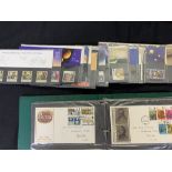 Stamps: 20th cent. Royal Mail mint stamps and first day covers. Seventy two mint stamps presentation