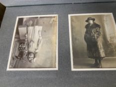 Photographs: Late 19th cent. and later social photographs and a newspaper scrap book. Six albums and