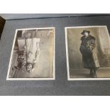 Photographs: Late 19th cent. and later social photographs and a newspaper scrap book. Six albums and