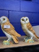 Beswick: Barn owl No. 1046, gloss, x 2.