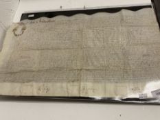 Documents & Ephemera: Elizabeth I indenture dated Fifteenth October 1603 on vellum pertaining to the