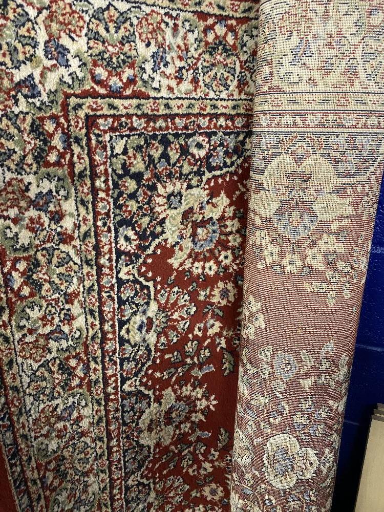 Carpets & Rugs: Late 20th cent. carpet from the Crossley Rug Collection. Red, blues, ivories and