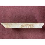 Militaria/WWII: Extremely rare marble sill recovered from the ruins of Hermann Goring's palatial