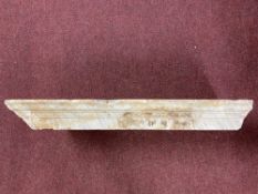 Militaria/WWII: Extremely rare marble sill recovered from the ruins of Hermann Goring's palatial