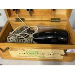 Maritime: Walkers Knot Master log mark III A, boxed.