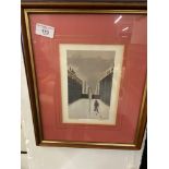 Prints: Harold Riley 1934 signed limited edition "Salford" 8/25. Riley in margin, embossed HR