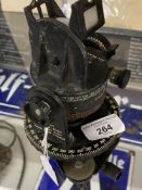 Militaria/ RAF: Air Ministry WWII Astro Compass MkII. Three tiers high with Declination Star Sighter