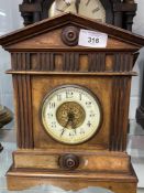 Clocks: Late 19th cent. R & Co. Paris mantle clock, plus an American Brewster & Ingrahams of