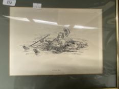 Angling & Humorous Prints: "A False Step", "Look to your Rod" and "Fishing in Sutherland" (3) Framed