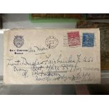 WWII: Douglas Fairbanks Jr. 1909-2000. A rare unopened letter from Fairbanks' mother dated September