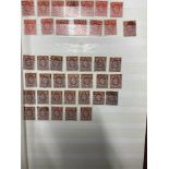 Stamps: 20th cent. Stockbook containing G.B. & Commonwealth, George V used stamps. A shoebox
