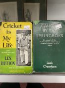 Books & Autographs: Cricket, Caught by the Springboks by Jack Cheetham with seven autographs on
