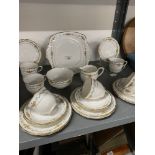 20th cent. Ceramics & Glass: Royal Albert 'Avenue' part tea set, six cups, saucers, side plates, and