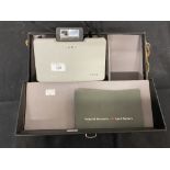 Photographic Equipment: 1960s Polaroid 104 hand camera in original leather satchel case with