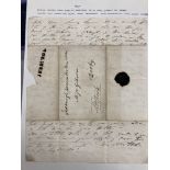 Postal History - Royal Navy, American Wars of Independence, Napoleonic Wars: 1830 letters from