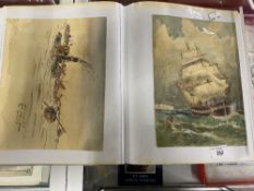 Original Art: One folder containing approx. 48 pieces from 19th cent. - 21st cent. various sizes.