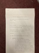 Peter Sellers memorabilia: Peter Sellers last full Employment Agreement. This is a 27 page