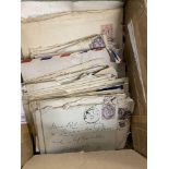 Postal History/Stamps: Collection of eighteen World covers, with WWII opened by censor examples,