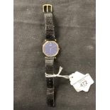 Watches: Gentleman's Seiko wristwatch.