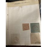 Postal History/Stamps: Three albums containing official paid and paid cancellations ranging in