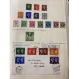 Stamps: Album containing mainly GB used and unused including 1840 SG7 1d black with black MC cancel,