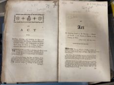 Local Interest: Devizes & environs 1814 Act of Parliament for Inclosing (sic) the Lands of Conock