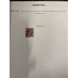 Stamps: Two albums of World stamps (excluding GB and Commonwealth) 19th cent to 1930, with none
