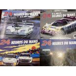 Motorsport: Le Mans colour promotional posters 1980, 1979, 1985 and 1988 (4). 21ins. x 15ins.