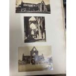 Ephemera: Early 20th cent. Scrapbooks, the larger containing printed photo's of Egypt and Holy Land,