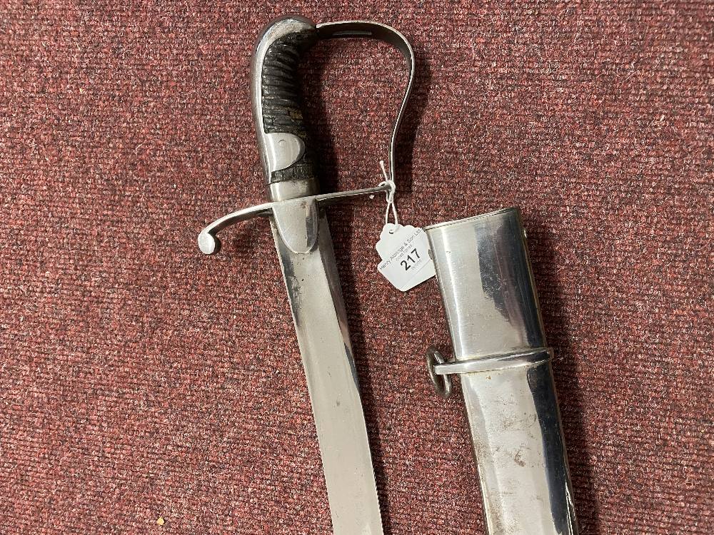 Military Edged Weapon: 1821 pattern Light Cavalry sword with William IV emblem. - Image 2 of 3