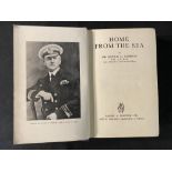 R.M.S. TITANIC - BOOKS: First edition 1931 Home from the Sea the autobiography of Sir Arthur Rostrom