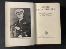 R.M.S. TITANIC - BOOKS: First edition 1931 Home from the Sea the autobiography of Sir Arthur Rostrom