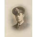 R.M.S. TITANIC - FIFTH OFFICER HAROLD GODFREY LOWE: An exceptional photo postcard showing Harold