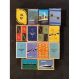 OCEAN LINER: Mixed lot of Cunard playing cards 1930s onwards, many unused in original wrapping.