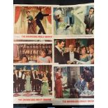 MOVIES: The Unsinkable Molly Brown 1964 movie starring Debbie Reynolds, seven colour lobby cards.