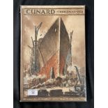 CUNARD: Queen Mary related brochures and newspapers to include Cunard Special number Christmas