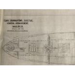 MARITIME: Archive of arrangement plans for the M.S Dunnottar Castle originally a Union Castle, later