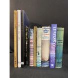 OCEAN LINER - BOOKS: Hardbound vols. to include Lusitania Saga and Myth by Humphrey Jordan.