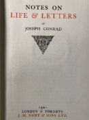 BOOKS: Notes on Life & Letters by Joseph Conrad 1921 first edition.