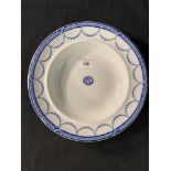 WHITE STAR LINE: OSNC Stonier Co. soup bowl. 10ins.