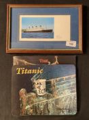 R.M.S. TITANIC: Memorabilia relating to the late Steve Rigby's dive to the wreck of the Titanic on