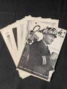 OCEAN LINER: Printed White Star Line magazine advertisements dated 1929 onwards (20). (Boxhall)