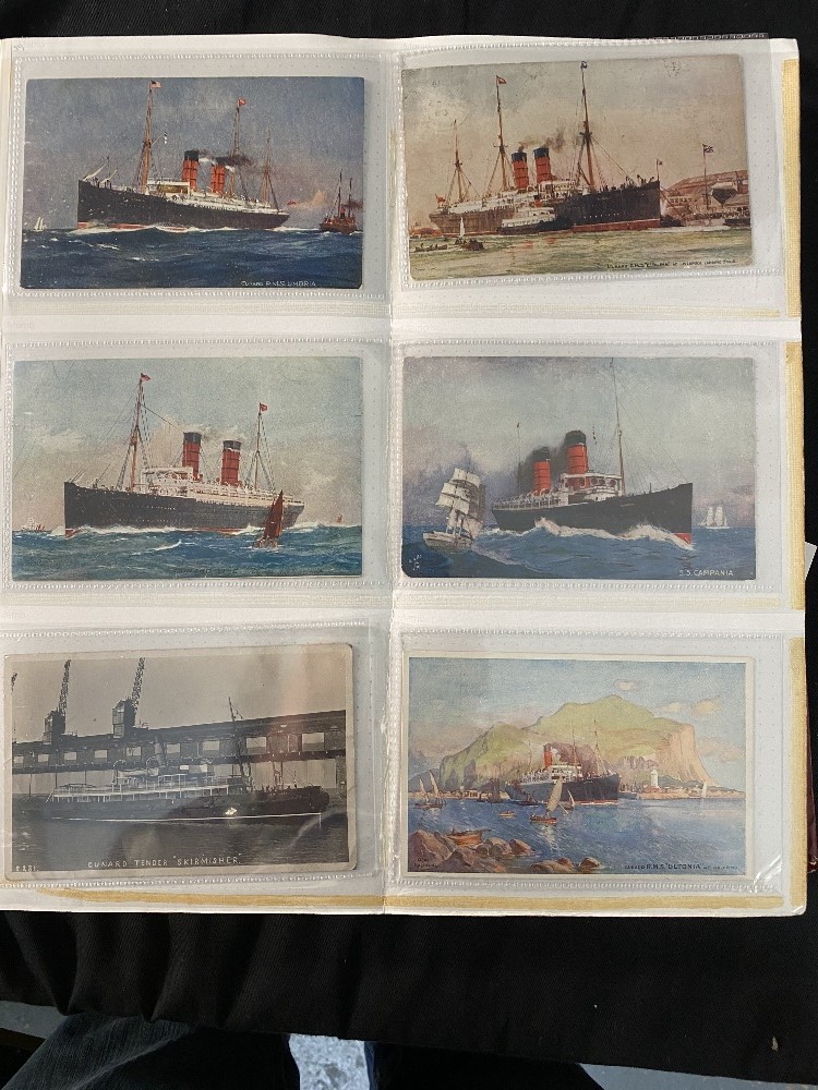 POSTCARDS: Cunard liners ranging from Carpathia to Queen Elizabeth II also including Mauretania, - Image 2 of 3