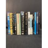 R.M.S. TITANIC - BOOKS: Mixed lot to include Titanic, A Night To Remember, and The Maiden Voyage