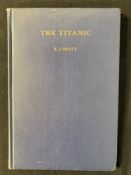 R.M.S. TITANIC - BOOKS: Titanic by E.J. Pratt 1935 first edition.