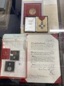 Civilian Award: Boxed CBE with associated paperwork including citation bearing the signature of HM