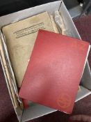 Postal History/Stamps: Three albums containing official paid and paid cancellations ranging in